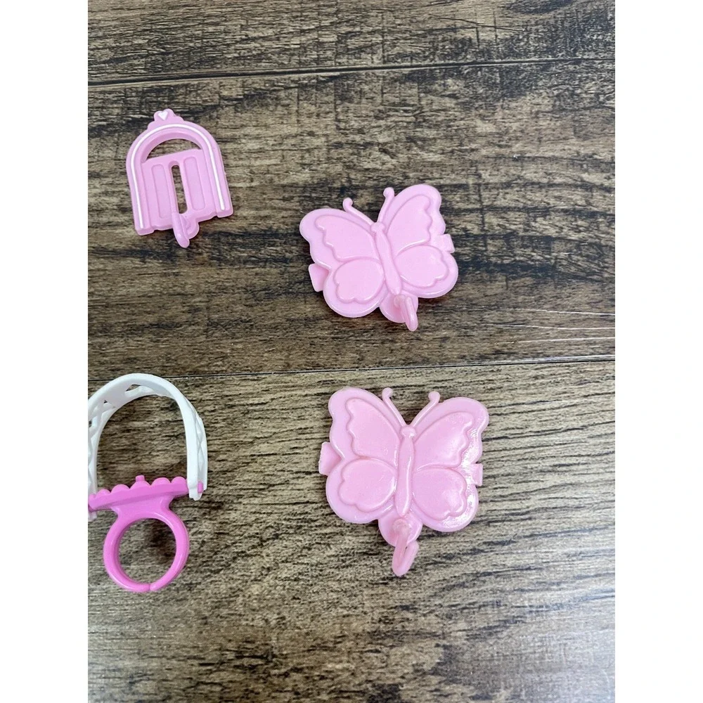 Vintage Charmkins Hangers Barrettes Clips Ring Lot